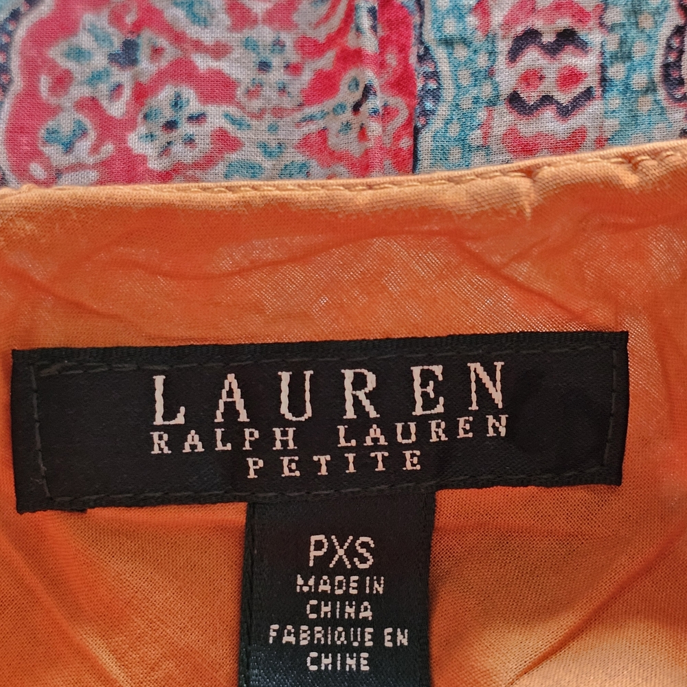Ralph Lauren Vibrant Patterned Maxi Skirt - Picture 7 of 9